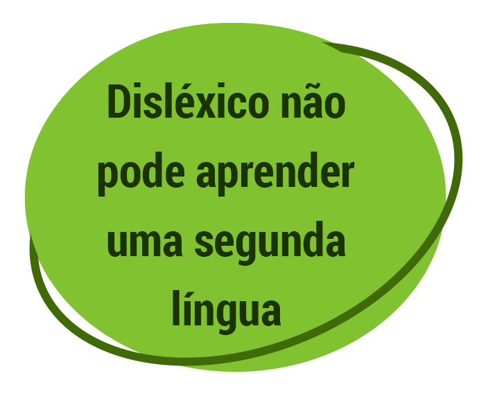 Disléxico não pode apreder uma Segunda língua